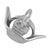 Nurse Cap Charm In 14K White Gold