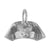 Nurse Cap Charm In 14K White Gold