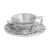 Cup And Saucer Charm In 14K White Gold