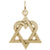 Adoption Symbol Charm In Yellow Gold