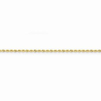 14K Yellow Gold Handmade Regular Rope Chain