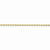 14K Yellow Gold Hand Made Regular Rope Chain Anklet