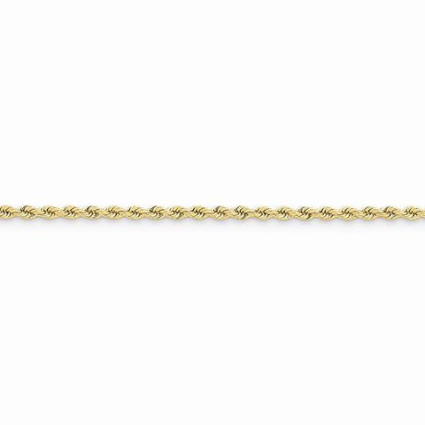 14K Yellow Gold Hand Made Regular Anklet