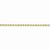 14K Yellow Gold Hand Made Regular Anklet