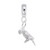 Parrot charm dangle bead in Sterling Silver hide-image