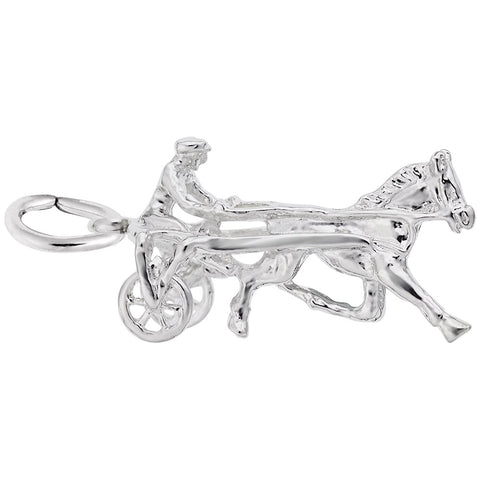 Trotter Charm In Sterling Silver