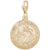 St. Christopher Charm In Yellow Gold