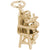 Highchair Charm In Yellow Gold