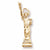 Statue Of Liberty Charm in 10k Yellow Gold hide-image