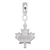 Maple Leaf, Canada charm dangle bead in Sterling Silver hide-image