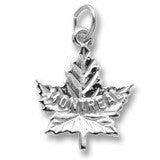 Montreal charm in 14K White Gold