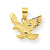 10k Yellow Gold Eagle Charm hide-image