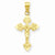 10k Yellow Gold Crucifix pendant, Beautiful Pendants for Necklace