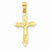 10k Yellow Gold Crucifix pendant, Delightful Pendants for Necklace