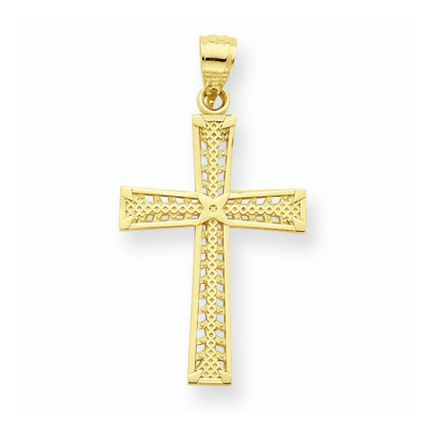 10k Yellow Gold Cross pendant, Stylish Pendants for Necklace