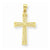 10k Yellow Gold Cross pendant, Stylish Pendants for Necklace