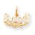 10k Yellow Gold Sweet 16 Charm hide-image