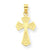 10k Yellow Gold Cross Charm hide-image