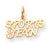 10k Yellow Gold Talking - Sports Fan Charm hide-image