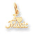 10k Yellow Gold Talking - I Love Music Charm hide-image