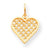 10k Yellow Gold Heart Charm hide-image