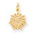 10k Yellow Gold SUN Charm hide-image