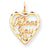 10k Yellow Gold I LOVE YOU HEART Charm hide-image