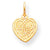 10k Yellow Gold I LOVE YOU HEART Charm hide-image