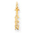 10k Yellow Gold Talking - Taken Charm hide-image