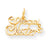 10k Yellow Gold SPECIAL SISTER Charm hide-image