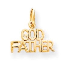 10k Yellow Gold Godfather Charm hide-image