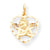 10k Yellow Gold ANGEL HEART Charm hide-image