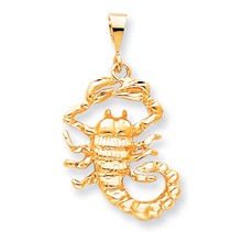 10k Yellow Gold SCORPIO Charm hide-image