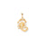 SCORPIO Charm in 10k Yellow Gold