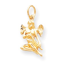 10k Yellow Gold Angel Charm hide-image