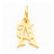 10k Yellow Gold Initial E Charm hide-image