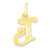 10k Yellow Gold Initial J Charm hide-image