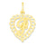 10k Yellow Gold Initial F Charm hide-image