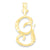 Initial G Charm in 10k Yellow Gold