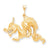 10k Yellow Gold DRAGON Charm hide-image