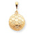 10k Yellow Gold SOCCER BALL Charm hide-image