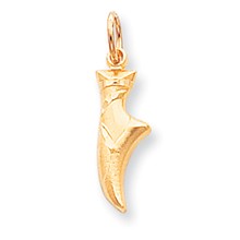 10k Yellow Gold BALLERINA SLIPPER Charm hide-image