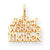 10k Yellow Gold Hardworking Mother Charm hide-image