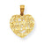 10k Yellow Gold I Love You Heart Charm hide-image