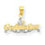 10k Yellow Gold & Rhodium #1 Godmother Charm hide-image