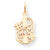 10k Yellow Gold MOM Charm hide-image