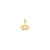 Crown Charm in 10k Yellow Gold