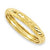 10k Yellow Gold Pol/DC Band Ring