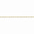 10K Yellow Gold Diamond-Cut Extra-Lite Rope Chain