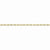 10K Yellow Gold Diamond-Cut Extra-Lite Rope Chain